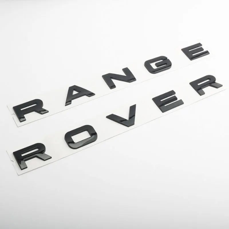 Автомобильные наклейки RANGE ROVER для машины LAND ROVER RANGE ROVER Evoque сопроводительное письмо логотип ремонт наклейка украшение этикетка аксессуары