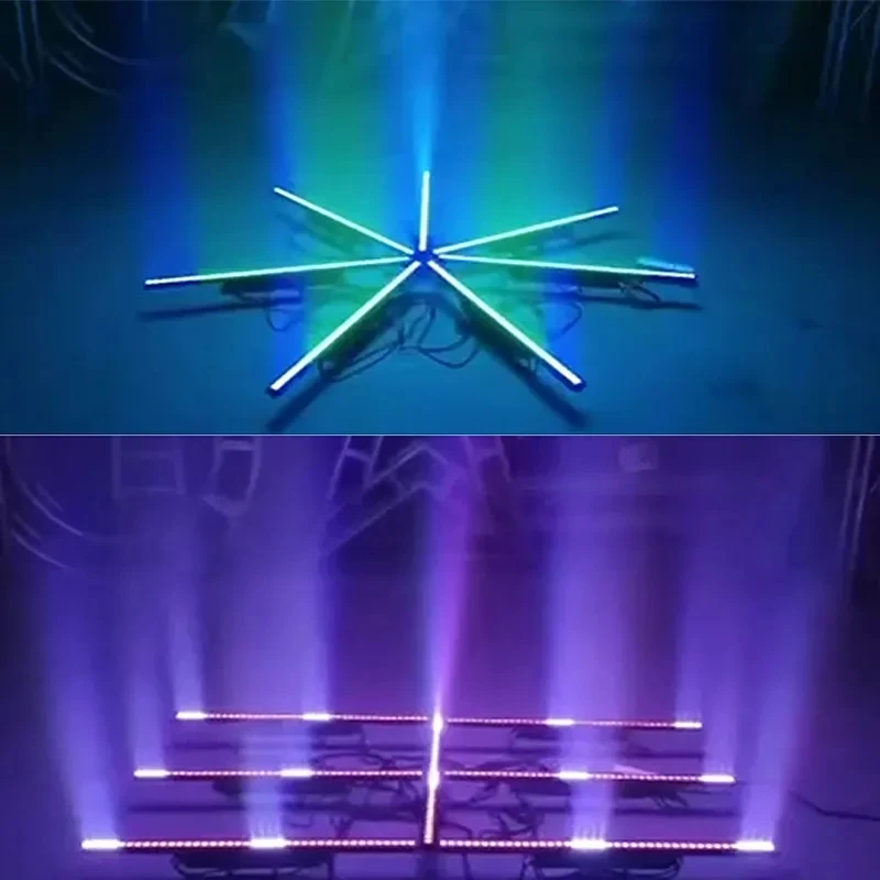 Новый 40X3 Вт луч LED RGB 3В1 DMX Настенные светильники DJ Disco Party Сценические световые эффекты Танцевальный бар Праздник Рождество Хэллоуин декабрь