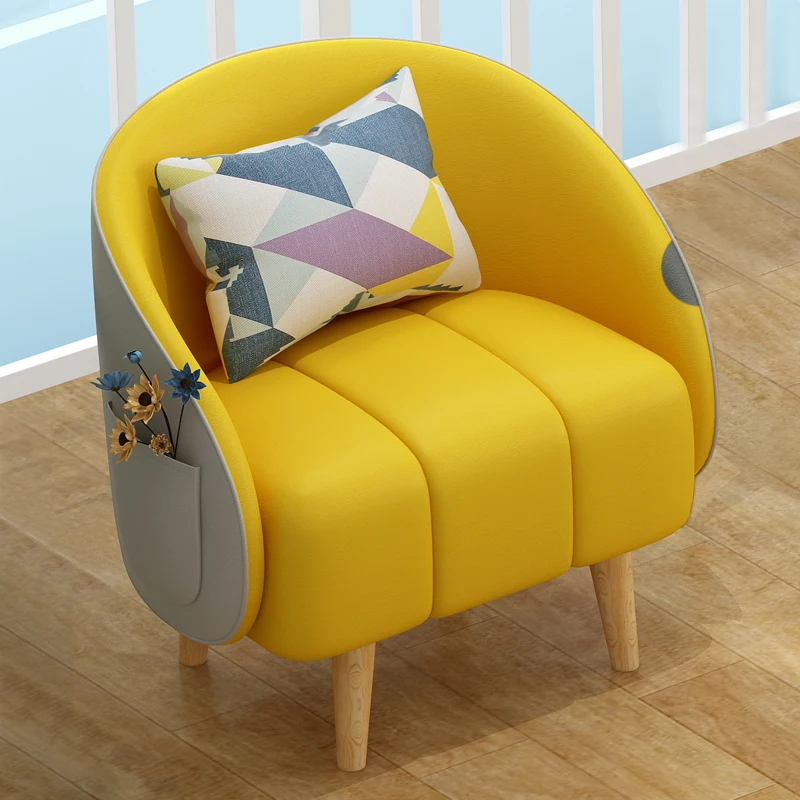 Напольное Секционное Кресло-Диваны Puff Modern Nordic Single Exterior Кресла Come Bed Design Meble Ogrodowe Home Furniture YR50LS