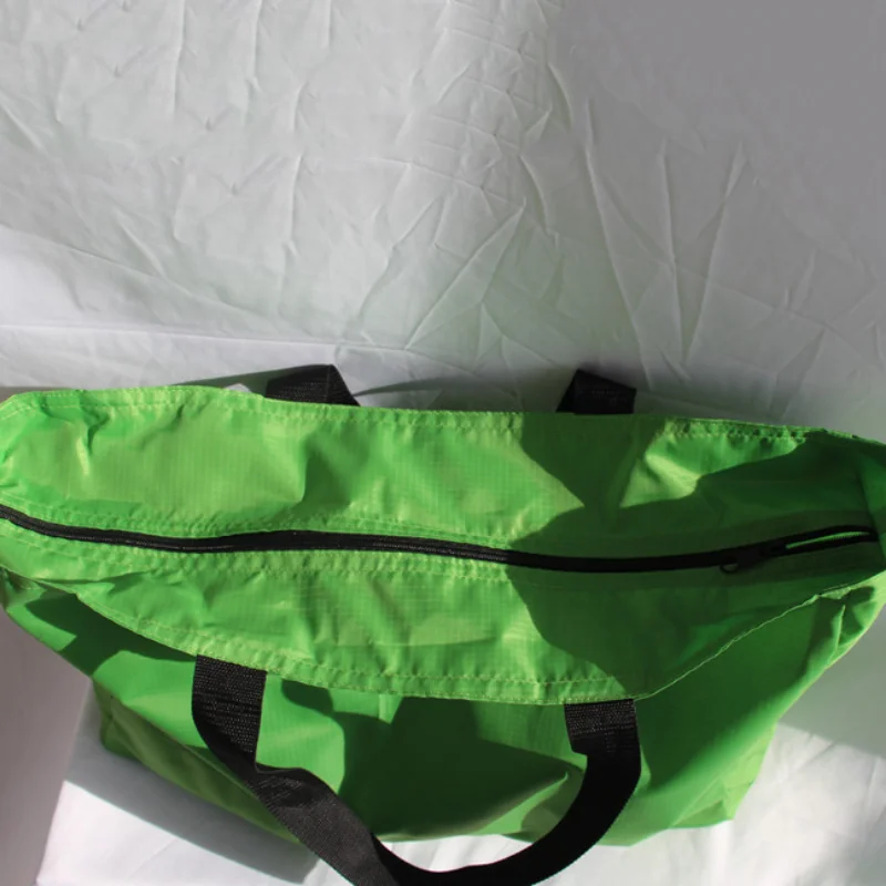 Черные сумки для покупок большой емкости, портативные сумки для покупок из Оксфорда на молнии, универсальная многофункциональная сумка в корейском стиле Simple