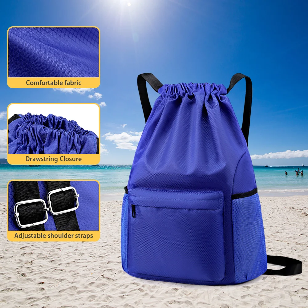 Мини-дорожная сумка, сумка для плавания, водонепроницаемая сумка на шнурке, уличный рюкзак для тренировок, мягкая сумка для фитнеса