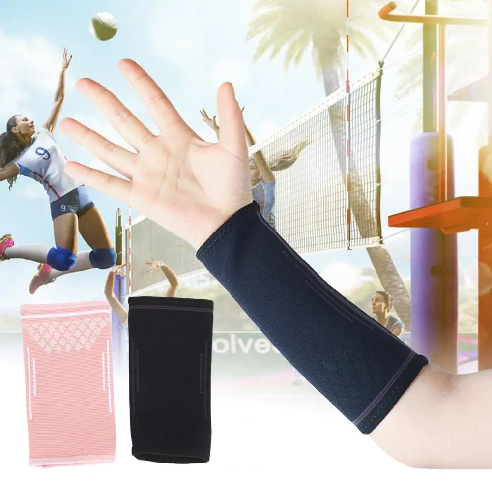 1 пара защитных рукавов для волейбольных рук, мягкие нейлоновые рукава, защитное снаряжение для занятий спортом на открытом воздухе, спортивные аксессуары